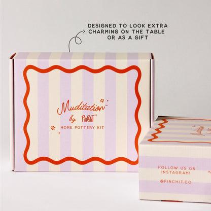 Muditation™ by Pinchit™: Home Pottery Kit