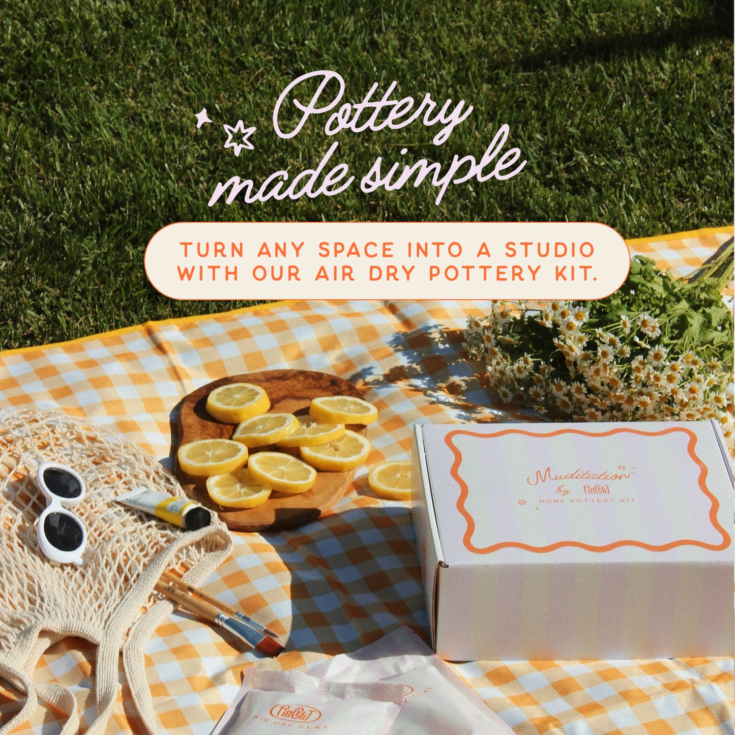 Muditation™ by Pinchit™: Home Pottery Kit