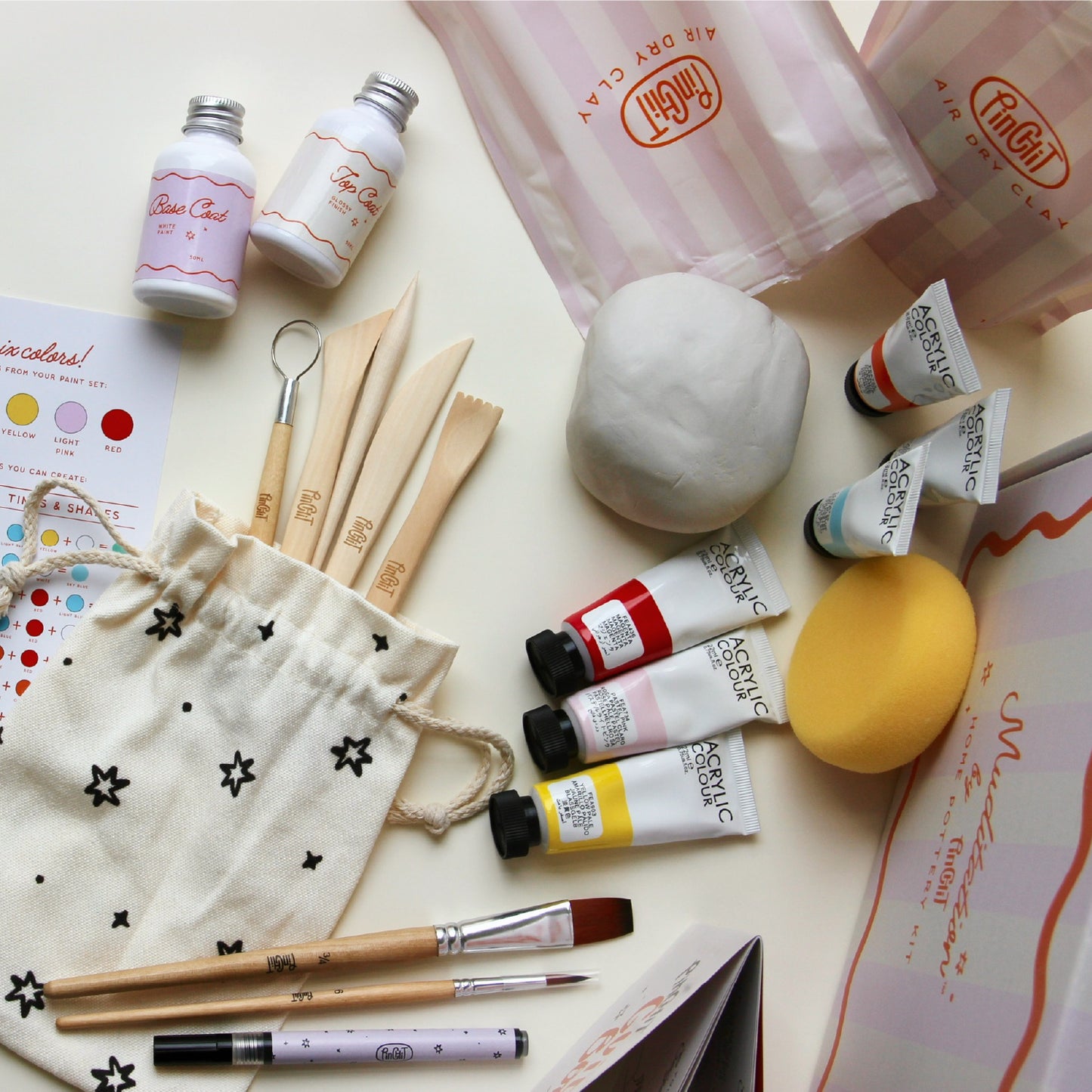 Muditation™ by Pinchit™: Home Pottery Kit