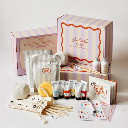 Muditation™ by Pinchit™: Home Pottery Kit