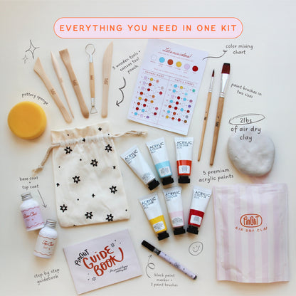 Muditation™ by Pinchit™: Home Pottery Kit