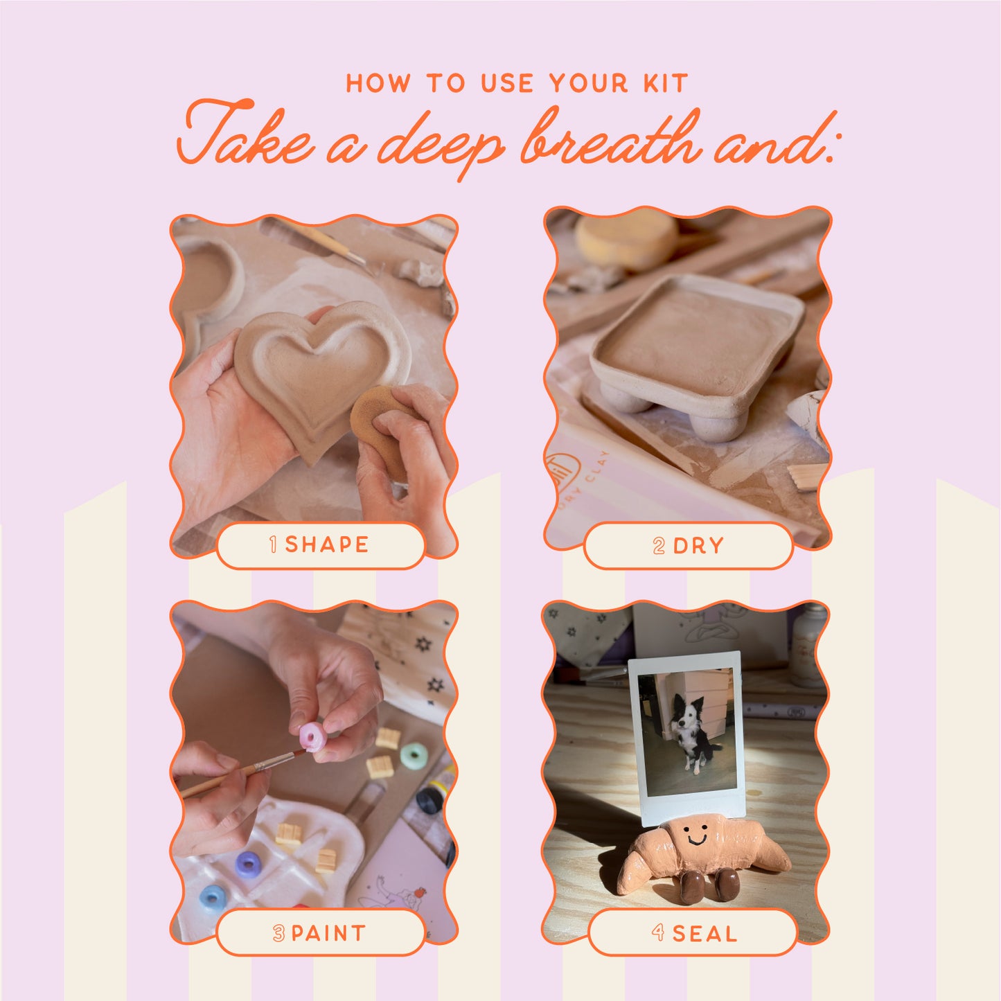 Muditation™ by Pinchit™: Home Pottery Kit