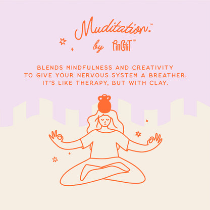 Muditation™ by Pinchit™: Home Pottery Kit